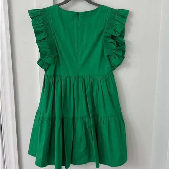 Tuckernuck English Factory Leslie Ruffled Dress Size XS - Picture 7 of 9